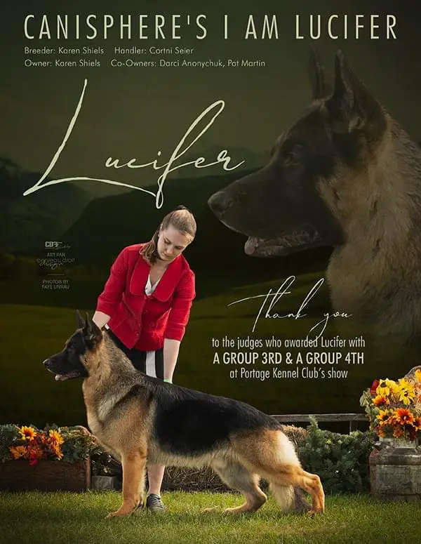 GCh Canisphere’s I am Lucifer